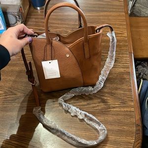 LC Lauren Conrad Contemporary HB Tulip Crossbody purse